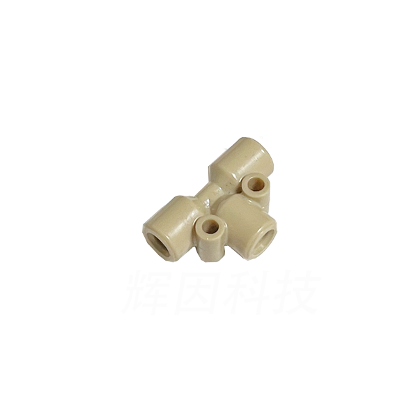 1/8 female-1/8 female connector Tee connector 1/8 female-1/8 female connector Tee connector
