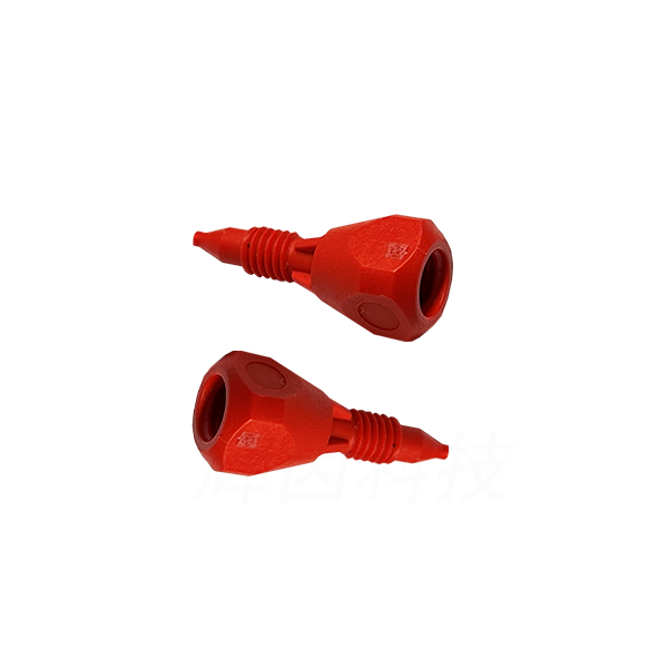 1/16 male to M6 female connector-Outer hexagon 1/16 male to M6 female connector-Outer hexagon